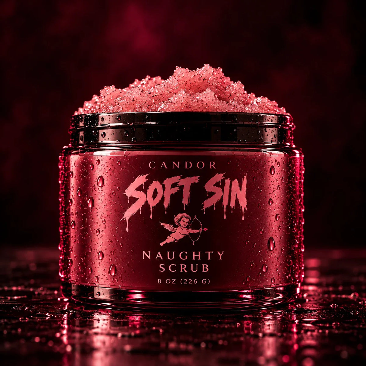 Soft Sin bundle — scrub concept packaging; refer to product descriptions for actual sizes.